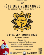 Fête des Vendanges de Russin 2025.